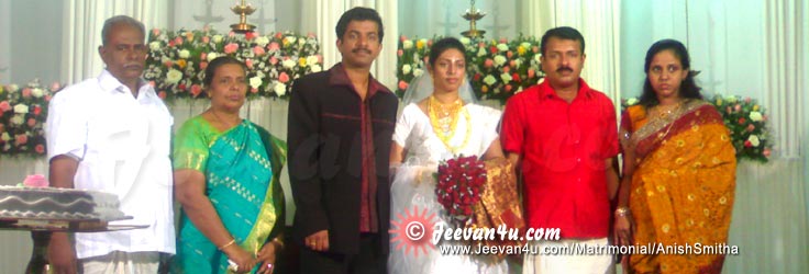 Anish Smitha Wedding Photos